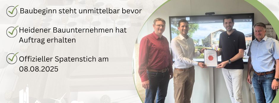 Es darf gebaut werden!