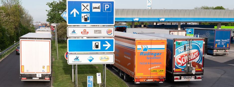 Stellplätze auf Autobahn für Lkw-Fahrer großes Problem