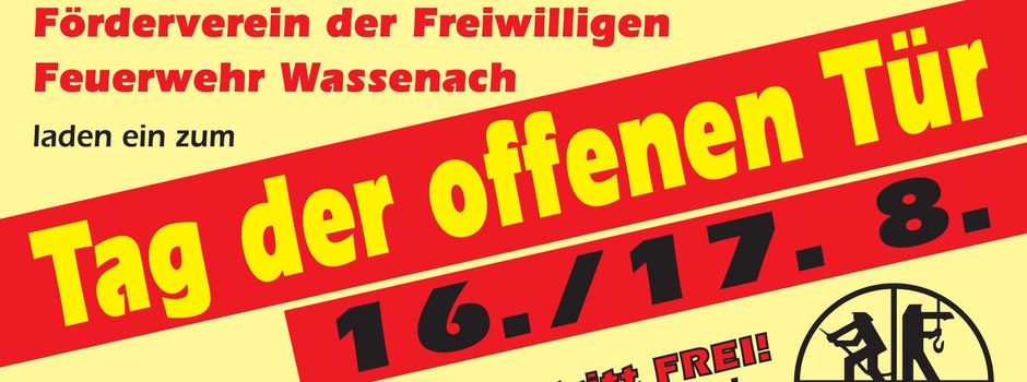 Einladung zum Tag der offenen Tür im August