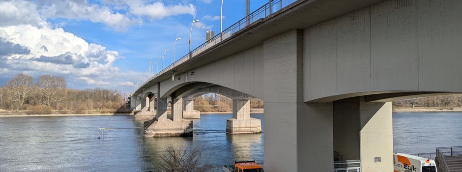 B47 in Worms: Alte Nibelungenbrücke wird im Herbst voll gesperrt
