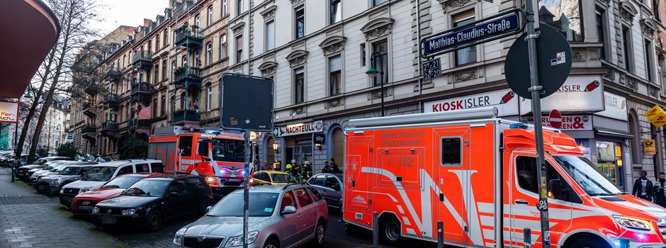 Feuerwehreinsatz in Wiesbadener Kneipe