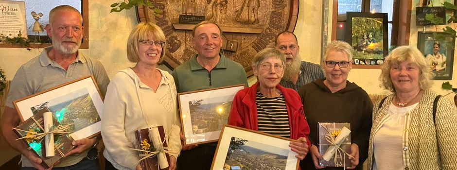 Gästeehrung im Weinhaus Christine Barzen