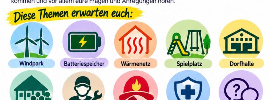 Was war los auf der Einwohnerversammlung?