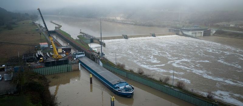 Notschleusungen an der Mosel abgeschlossen