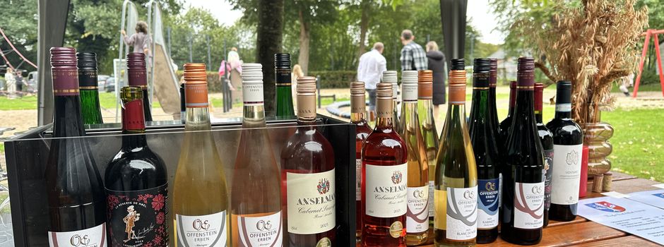 Was für ein schöner Abend beim Weinfest!
