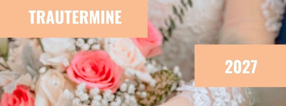 Sie sind bereit den Bund der Ehe mit der Liebe Ihres Lebens zu schließen? Heiraten Sie in der VG Rö-Du