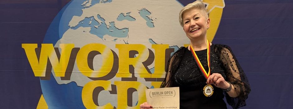 Ludmila Riedel-Smotrickaja vom MTV Soltau gewinnt „Berlin Open“