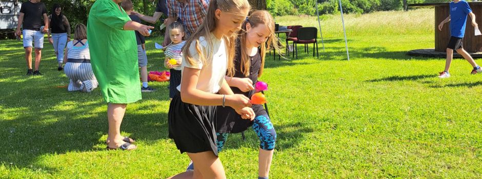 Ein Fest für die Kinder in Rossow