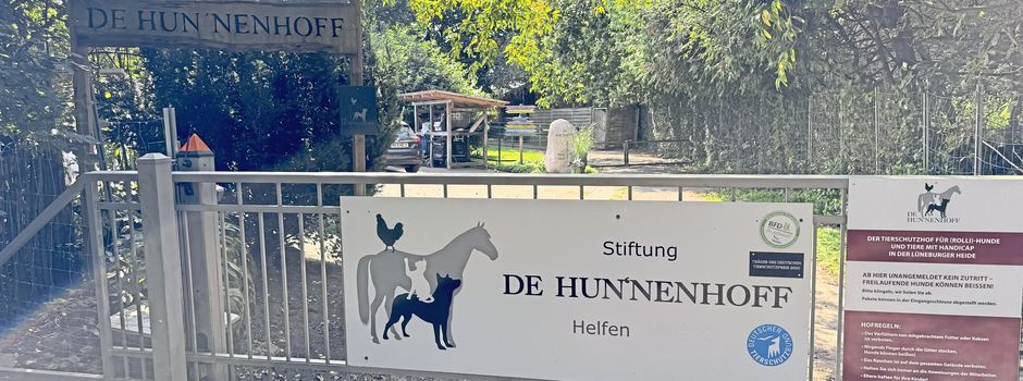 Fest auf Tierschutzhof