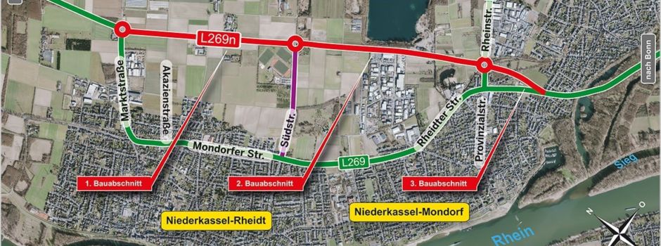 Es geht weiter: Ausbau der letzten Abschnitte der L269n Süd