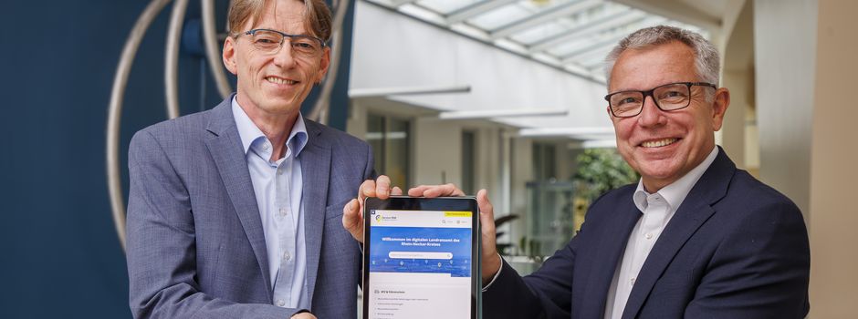 Service-Angebote des Kreises nun „online“