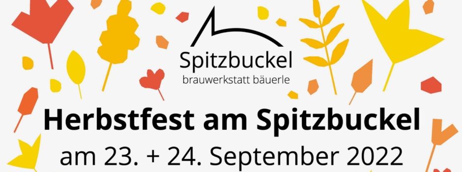 Herbstfest am Spitzbuckel