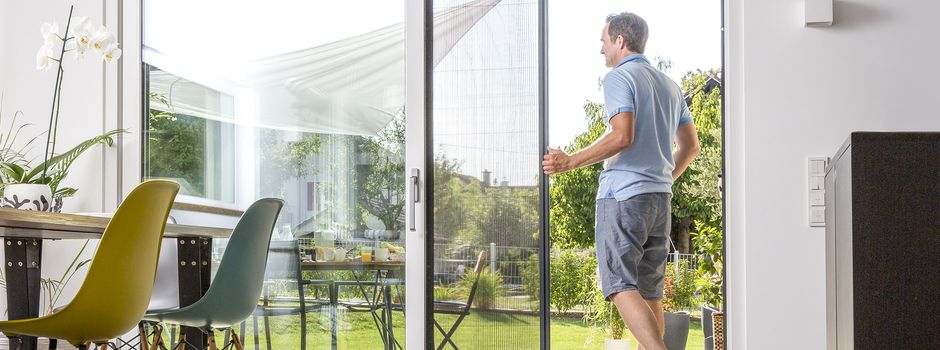 Frühling ohne Insekten im Haus? Ein umweltfreundliches Schutzgewebe macht es möglich