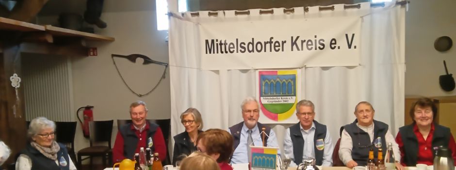 Jahreshauptversammlung vom Mittelsdorfer Kreis in Oldendorf