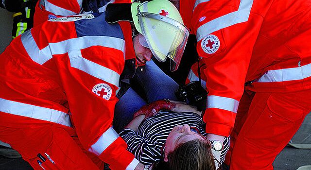 Einsatzmarsch des DRK-Ortsverein Lauf