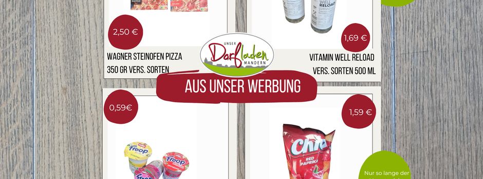 Unser Dorfladen Wochenangebot