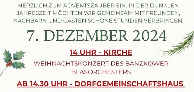 Sukower Adventsmarkt
