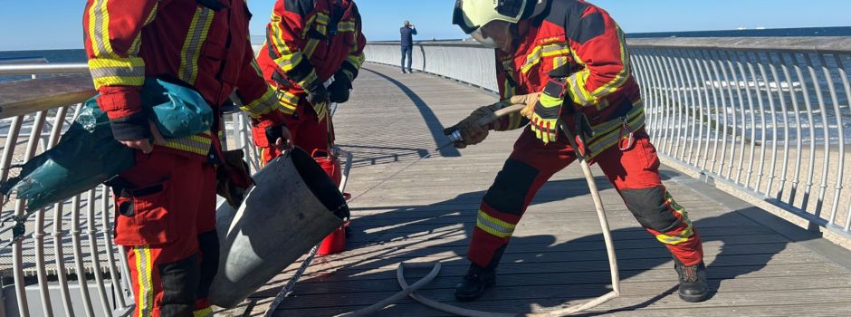 Einsatz freiwillige Feuerwehr Koserow