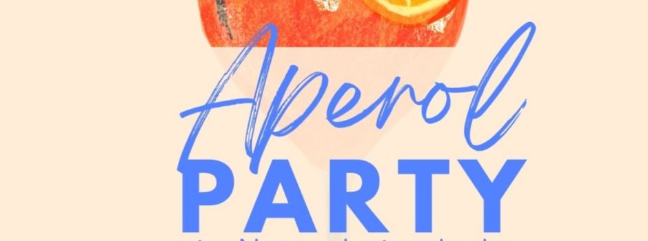 Aperol Party im Naturschwimmbad