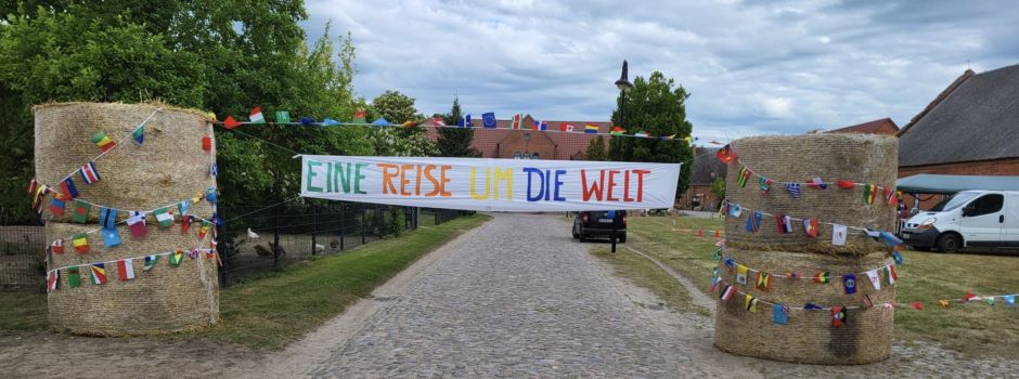 Die Kita Bambi flog um die Welt