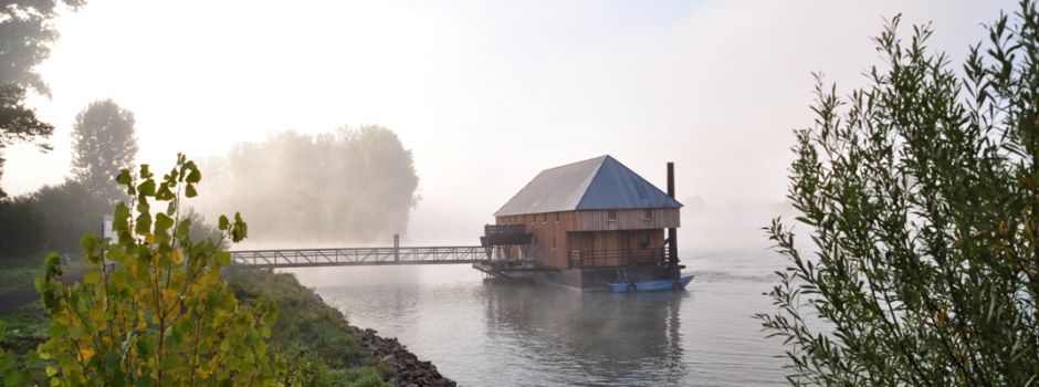 Europaweit einzigartig: In Ginsheim steht die letzte Schiffsmühle