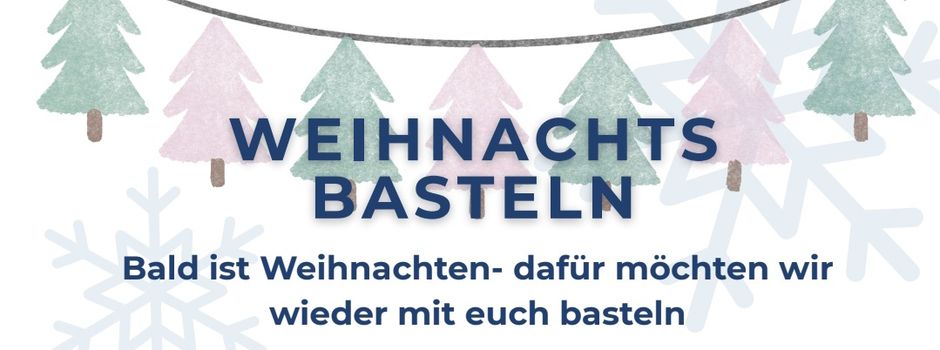 Weihnachtsbasteln der Bücherei