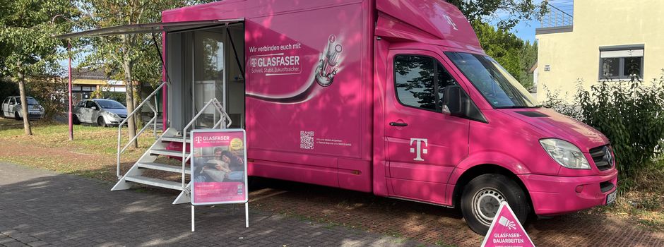 📢 Telekom-Info-Truck in Groß-Rohrheim