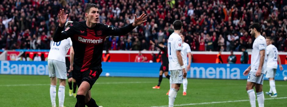 Leverkusen gewinnt wieder spät, Bayern verliert