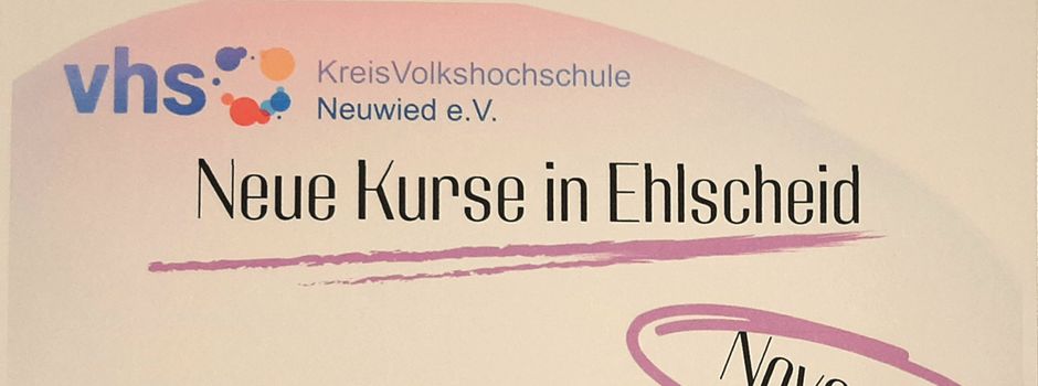 Neue Kurse in Ehlscheid