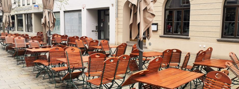 Wie steht es um die Außengastronomie in Augsburg?