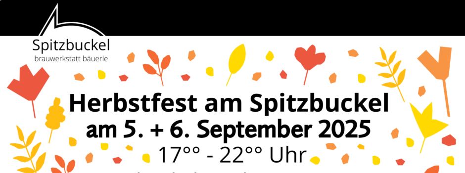 Herbstfest am Spitzbuckel
