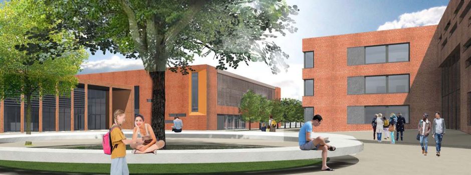 Schulzentrum Nord: Farb- und Materialkonzept vorgestellt