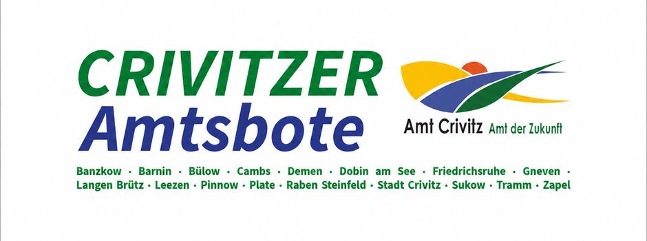 Crivitzer Amtsbote Juli 2026 erschienen
