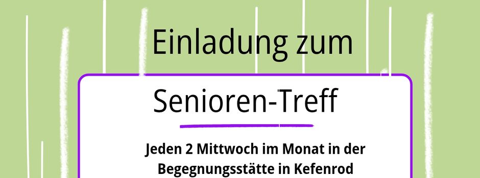 Pflegestützpunkt Wetteraukreis zu Gast beim Seniorentreff in Kefenrod