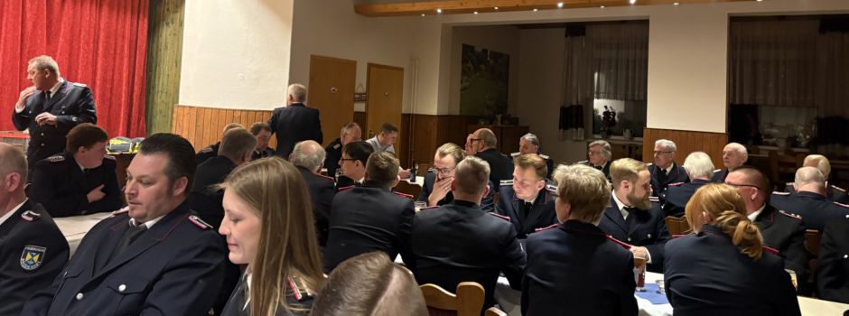 Jahreshauptversammlung der Feuerwehr