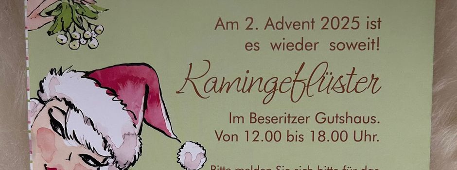 Kamingeflüster im Beseritzer Gutshaus
