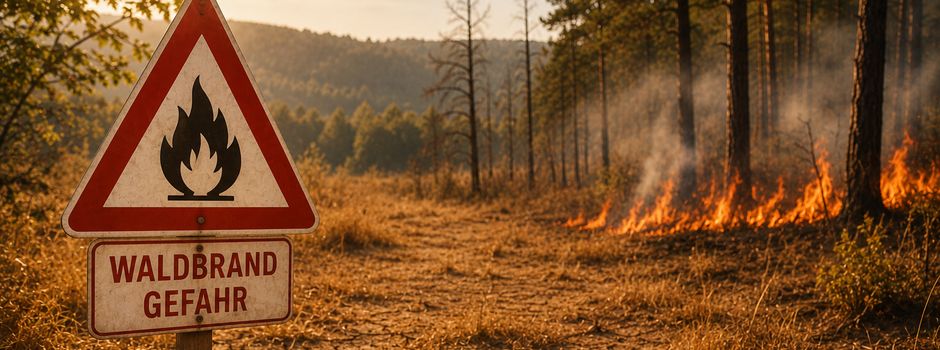 Waldbrandgefahr in unserer Gemeinde 
