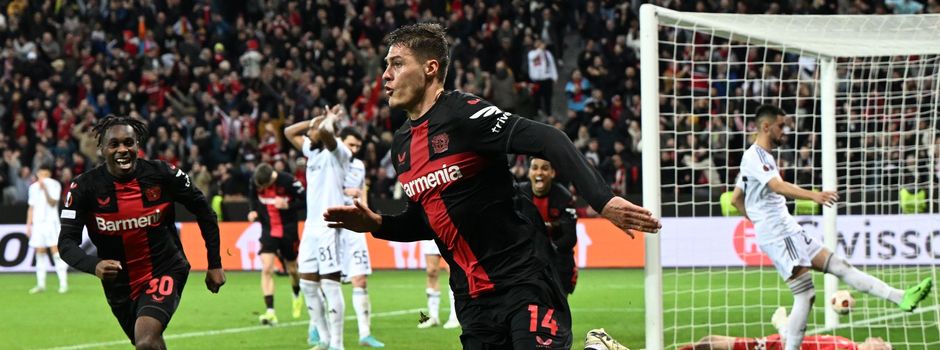 3:2 nach 0:2: Schick köpft Bayer ins Viertelfinale