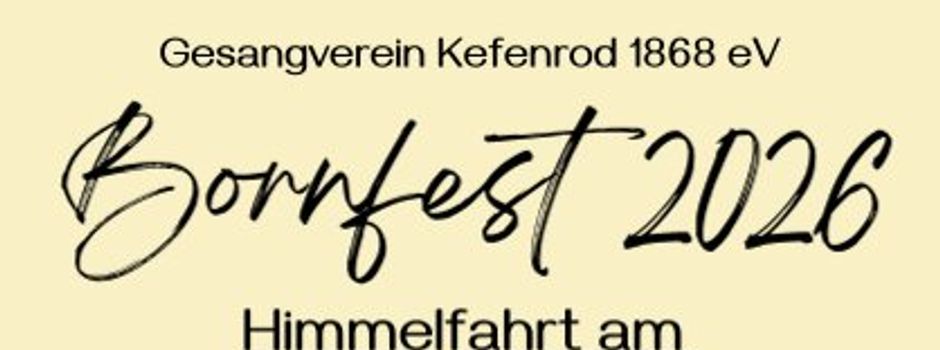Bornfest 2026