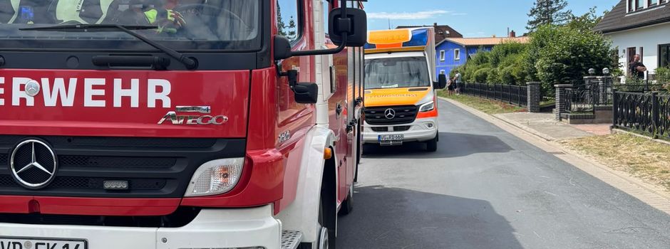 Einsatz der freiwilligen Feuerwehr Koserow