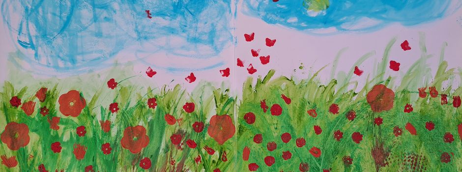 Mit Kindern wird es bunt...