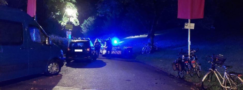 Mainzer Weinmarkt: Mann (21) wirft mit Glas nach Polizisten