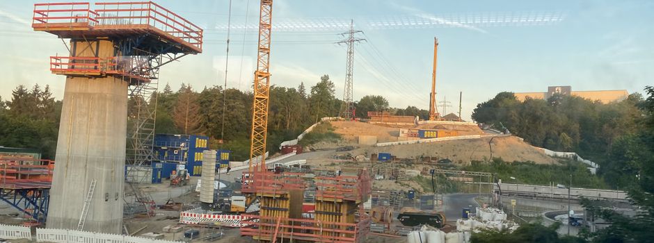 Sperrungen und Busumleitungen wegen Arbeiten an der Salzbachtalbrücke