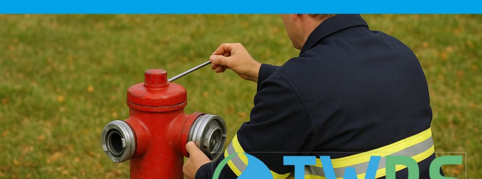 Hydrantenkontrollen im Ortsteil Gerlfangen