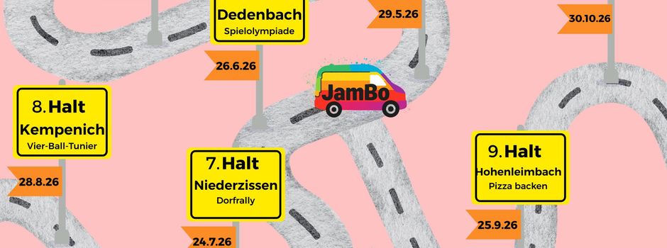 Jambo on Tour - Jahresübersicht Termine