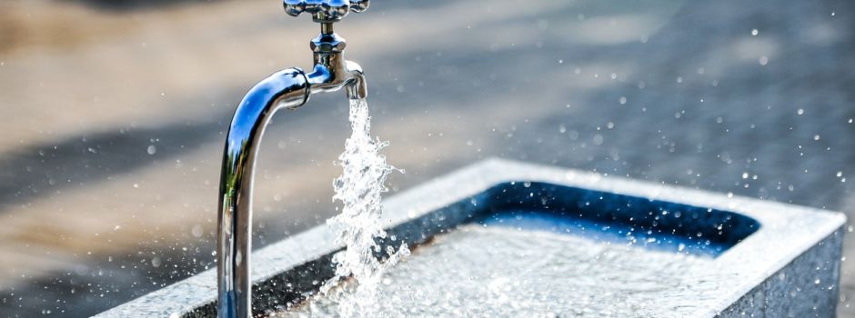 Wasser wird abgestellt