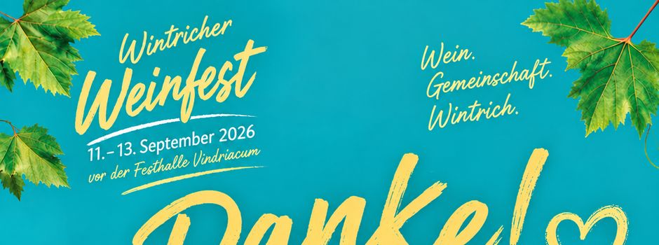 Danke für ein gelungenes Weinfest 2026