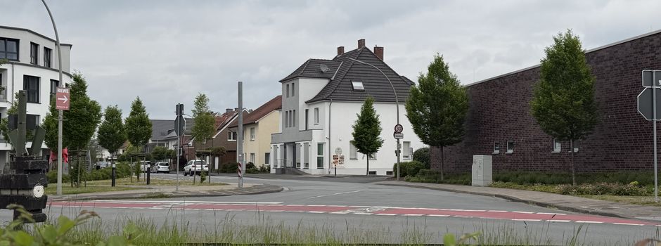 Arbeiten an der Marienfelder Straße: Verkehr Richtung B64 über Nordstraße geführt