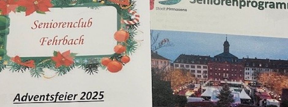 Vorweihnachtliche Feier der Fehrbacher Senioren