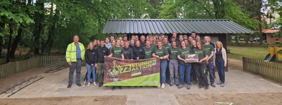 72-Stunden-Aktion: Heidjer Landjugend meistert Aufgaben mit Bravour